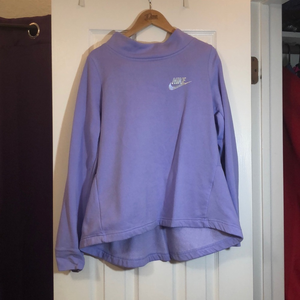 Adorable lavender sweatshirt